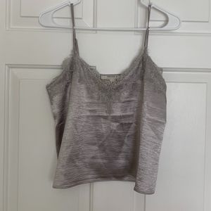 Forever 21 Metallic Tank